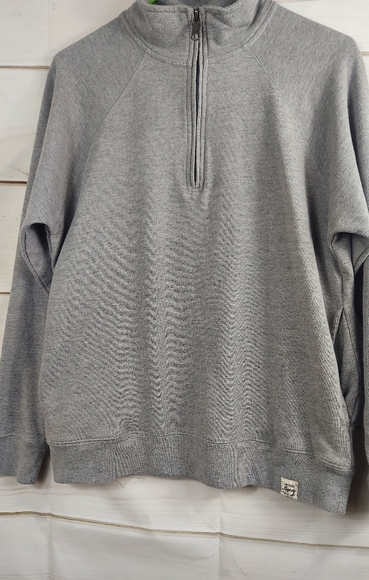 LEGACY gray 1/4 zip Sweater size XS - Picture 1 of 6